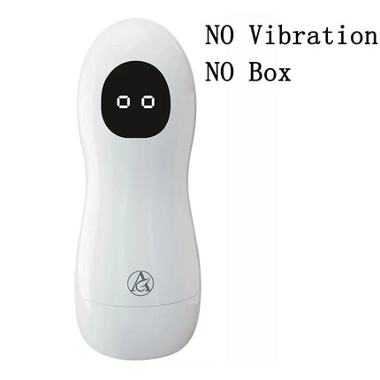 Masturbator Cup Vibration Automatic Male Blowjob Real Vagina Pocket Pussy Vibrating Bullet Penis Oral Adults Sex Toys For Man