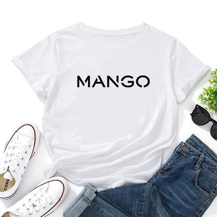 2025 New Trend Woman Cotton T-shirt Spring Summer Daily Casual Fashion O-neck Short Sleeve Top Female Home Outdoor Comfort Tees
