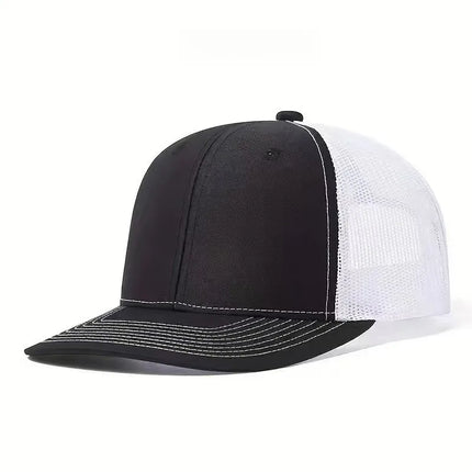 Richardson 112 Unisex Mesh Trucker Cap Breathable Sun Hat with Slightly Curved Brim Baseball Cap for All