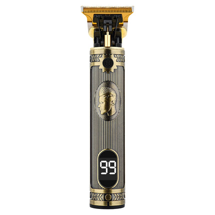 Vintage Hair Clipper Electric Hair Trimmer USB Charging Hair Cutting Machine Portable Shaver Professional Barber Men's Gifs