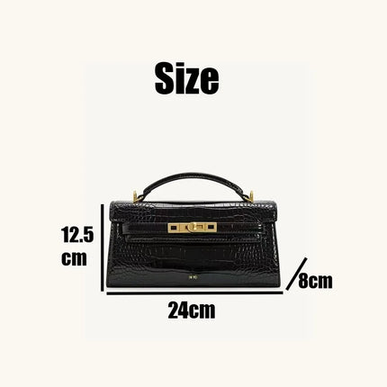 JW PEI New Fashion Premium handbag, crocodile pattern shoulder bag,High-quality shoulder bag,versatile women's bag