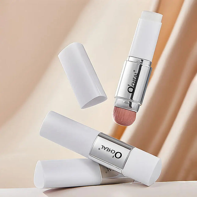O'CHEAL Temperature Changing Foundation Stick Facial Coverage Blemishes Pores Double-Headed Face Matte Makeup Foundation Cream