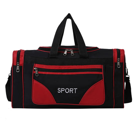 Unisex Oxford Large Capacity Fitness Bag Waterproof Travel Swimming Gym / Sac Unisexe Oxford Grande Capacité Fitness Imperméable Voyage Natation Gym