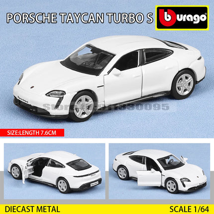 Bburago 1:64 Volkswagen Golf LAMBORGHINI sian fkp 37 Car Model Collection Kids Xmas Gift Toys for Boys Ferrari  Benz Volkswagen