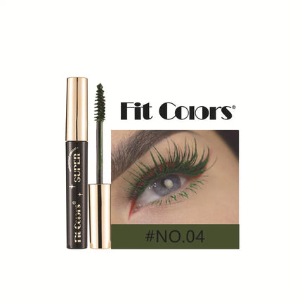 5D Silk Fiber Mascara Lash Color Mascara Waterproof 14 Colors 3D Mascara Eyelash Extension Thick Lengthening Eye Lashes Cosmetic