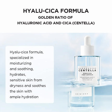 Korean Centella Ampoule Essence,Brightening Calming and Repairing Pores Smoothing Face Moisturize Serum Daily Face Care Products
