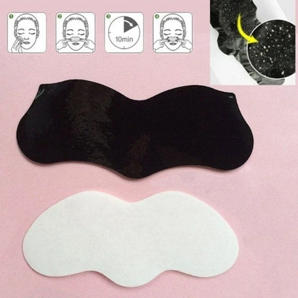 100-10pcs Bamboo Charcoal Tearing Nasal Mask Paste Can Quickly Remove Blackheads and Comedones and Restore A Refreshing Nose