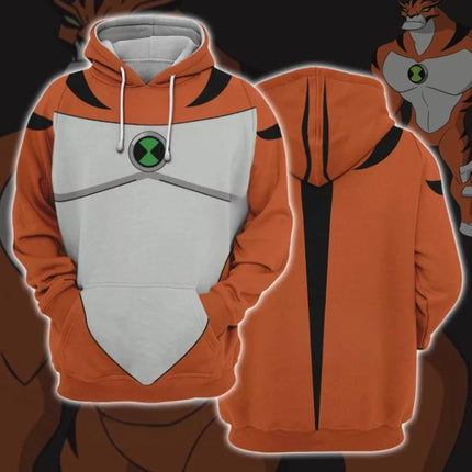 Popular Ben 10 Omnitrix Cosplay Hoodies 3D Ben Tennyson Printed Anime Cartoon Sweatshirt Summer Men Women Tracksuit Y2k Pullover