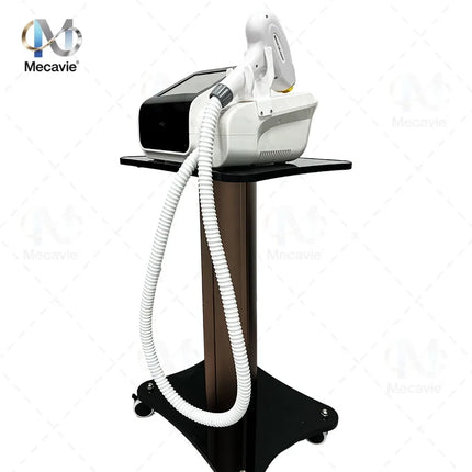 Professional Tankless Mini Diode Ice Titanium Laser Hair Removal Machine Women 4000W Permanent Body Hair Removal Device 3 Waves