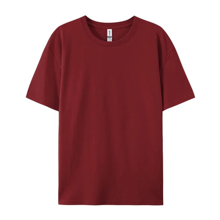 Customize 100% Cotton T-Shirt Quality Women & Men's Top Tee Design Brand Logo Print on Demand Crewneck Tee Workwear Team Clothes