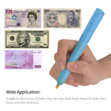 Multi-function UV Light Money Counterfeit Detector Pen Mini Banknote Tester Pen Currency Cash Checker Money Fake Dollar Marker