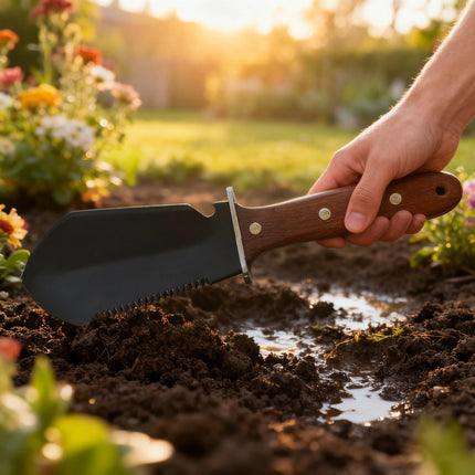 Durable Household Gardening Shovel Vegetable Shovel Outdoor Backyard Transplanting Planting Garden Tools Planting Hand Tools