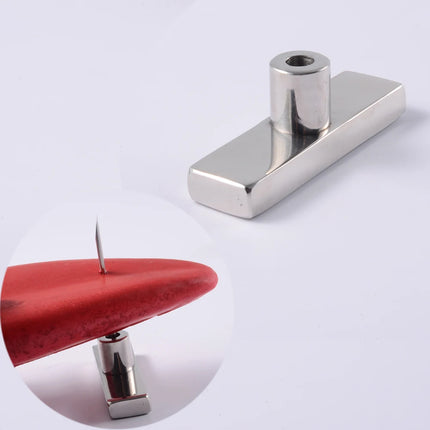 1PC Surgical Steel Professional Belly Ear Tongue Septum Lip Piercing Forceps Tweezer Clamp Self-Locking Piercing Needle Tool