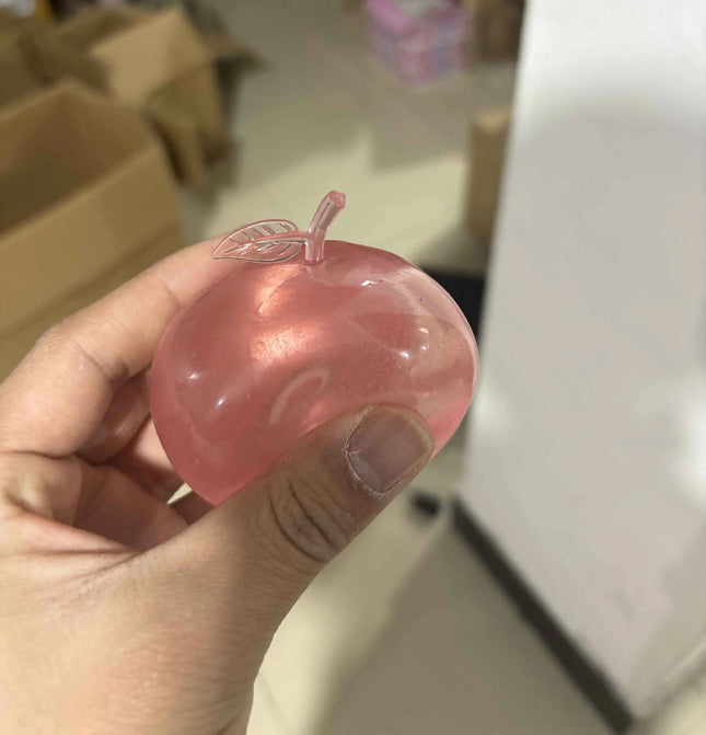 Powder apple green apple squeeze toy slow rebound stress relief toy maltose apple squeeze, relieves pressure and anxiety