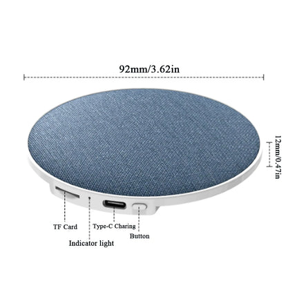 New Bluetooth Speaker Mini Sleeping Nature Sound White Noise Soundbar Wireless MP3 Music Player Ultra Thin Timed Shutdown Audio