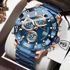 E102 Rose Gold Blue