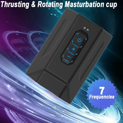 Automatic Male Masturbator Cup Thrusting Rotating Oral Sex Vagina Pussy Soft Silicone Toys Blowjob Masturbation Adult Supplies