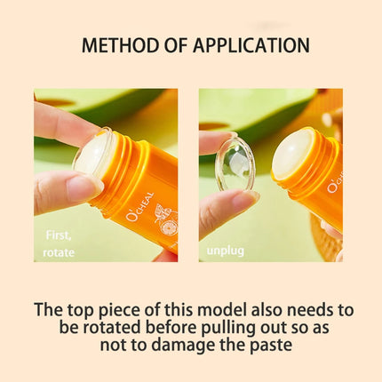 Avocado Citrus Makeup Remover Stick Portable Deep Cleansing Pore Cream Stick Remover Balm makeup Facial Skin Care Cosmetics