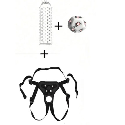 Realistic Anal Dildo Soft Huge Double-layer Silicone Penis Wearable Adult Standard for Women Panties Suction Cup Sex Toys 18+