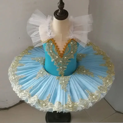 Ballerina Dance Costume Girls Dresses Princess Summer Tutu Adult Child Ballet Dress Kids Clothes Baby Vestidos Girl Outfit
