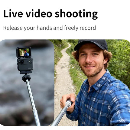 Y360 4K Ultra HD Action Camera With Flip Screen Recording VLOG-Ready Image Stabilization Wide-Angle Lens Cycling Camera