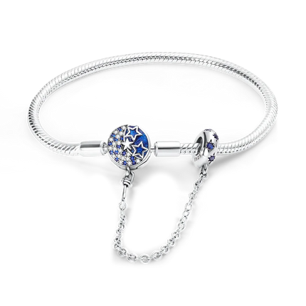 925 Sterling Silver Bracelets 17-20CM Original Leaf Clover Butterfly Heart Bracelet Fit DIY Charms Beads Fashion Women Jewelry