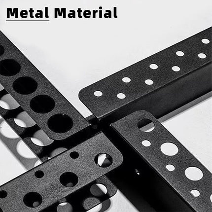 Screwdriver Plier Storage Rack Metal Heavy Duty Wall Mounted Tools Organizer for Garage Workshop Multifunctional Tool Management