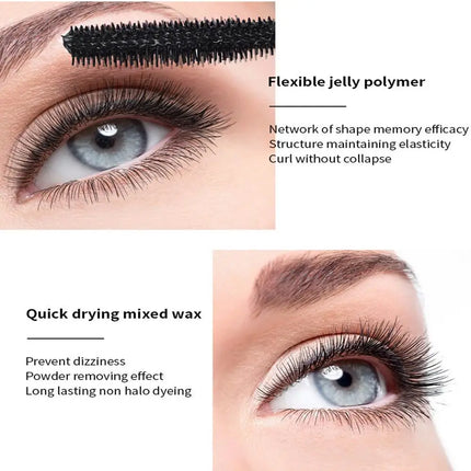 Mascara Lengthens Eyelashes Extra Volume Waterproof Natural Look Lashes Female Professional Cosmetics Makeup For Beginners