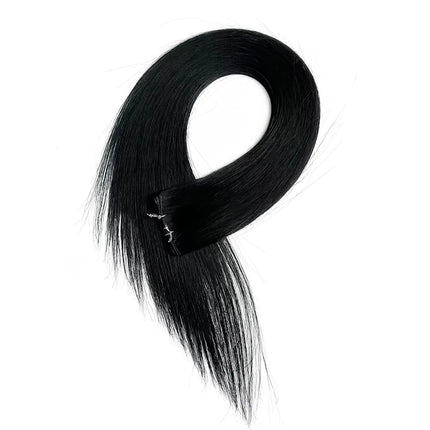 Diyomo Genius Weft Human Hair Extensions 50G Remy Human Hair Invisible Brazilian Hair Extensions Hair Bundles