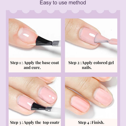 RG 15ml 17 Colors Purple Series Nail Gel Polish Semi-permanent Rich Violet Nail Polish Purple Glitter Gel Varnish For Manicure