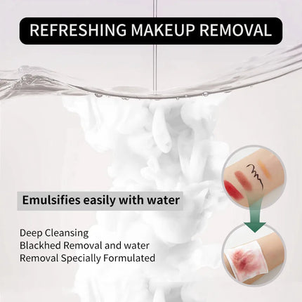 Gentle Cleansing Oil 200ml – Jojoba-Based Makeup Remover that Melts Makeup Fast, Rinses Easily & Is Non-Irritating for All Skin