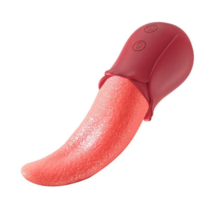 Realistic Tongue Licking Vibrator G Spot Nipple Vagina Clitoris Stimulator Female Masturbation Massager Sex Toy Rose vibrators