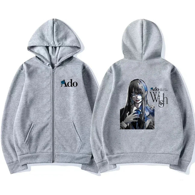 Hoodie / Sweat Zippé Graphique