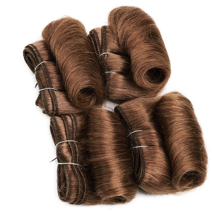 4Pcs/Lot Blonde Curly Bundles 100% Human Hair Ombre Color 1B 27 30 99J Brazilian Remy Hair Weave Bundles Human Hair Extension