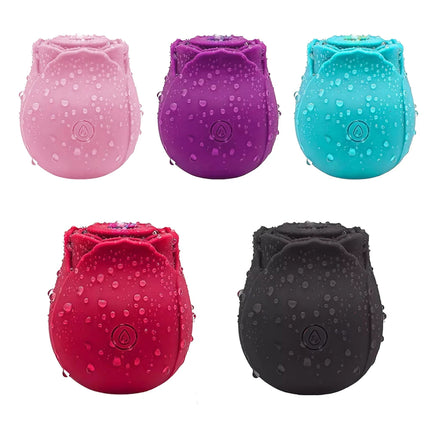 Sex Toy Rose Stimulating Massage Clitoral Suction Device Waterproof Silicone 10 Modes Vibrator Orgasm Masturbator Adult Game Toy