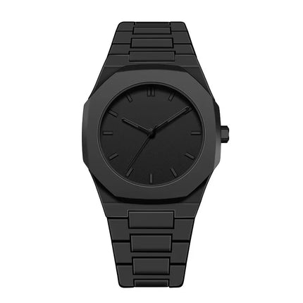 Men's Casual Lightweight Sports Business Watch Minimalist Design Plastic Strap Quartz Wristwatch