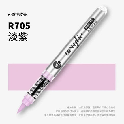 GRASP 120/1 Colors Acrylic Marker Pens Waterproof Pen Soft Brush Nib Student Art for Glass Stone Art School Supplies Stationery