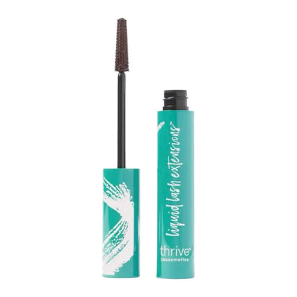 Thrive Causemetics Liquid Lash Extensions Mascara Thickening Lengthening Waterproof Smudge-Proof Nourishing Fiber Eyelash Makeup
