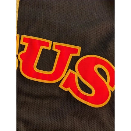 Customized Name And Number Men's Embroidery Baseball Jersey Jesus Personalized Short Sleeve Button Down Shirts For Streetwear