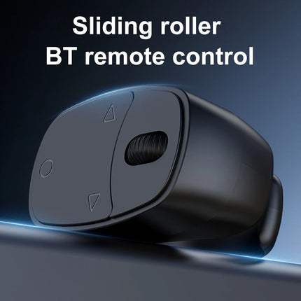 Multi-function Automatic Remote Control BT 5.3 Portable Selfie Browse Video Read E-books Fingertip Controller for Mobile Phone