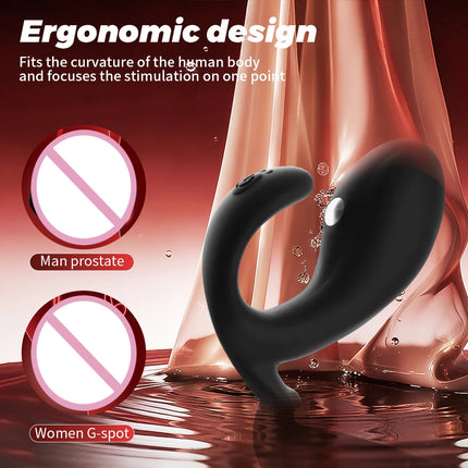 Powerful Wearable Anal Butt Plug Vibrator 12 Vibration 7 Electric Shock Butt Plug With Wireless Remote Sex Toys for Men Women