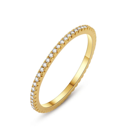 18K Gold Plated 925 Sterling Silver Flowers And Leaves Disc-shaped Ring 6 7 8 9 Rings Wedding Fashion Fine Luxury Jewelry Women