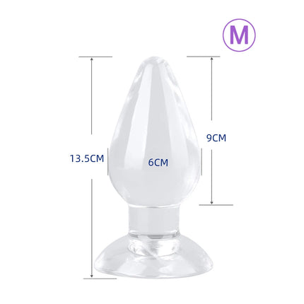 Big Anal Beads 7.5cm Soft Prostate Massager Anal Plug Huge Size Anus Stimulator ButtPlugs Erotic Sex Toys For Man Woman Shop