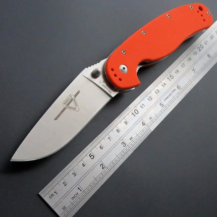 New Eafengrow R1 Folding Knife Aus-8 Blade Steel Pocket Knives G10 Handle Outdoor Tool Edc Camping Survival Knife