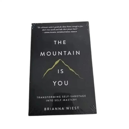 New The Mountain Is You: Transforming Self-Sabotage Into Self-mastery English Books Birthday Gifts