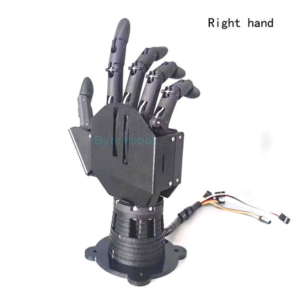 6 Dof Robot Hand with Five Fingers Servo Control Left Right Bionic Palm Assembled Gripper Claw for Programmable Robot Hand Kit