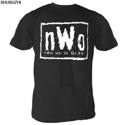 NWO New World Order Wrestling Adult Black T-shirt Casual pride t shirt men Unisex New shubuzhi tshirt Loose Size top sbz3047