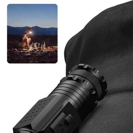 Portable Powerful Mini LED Flashlight With pen clip Rechargeable Pocket Emergency Torch Waterproof Hiking Camping Flash Light