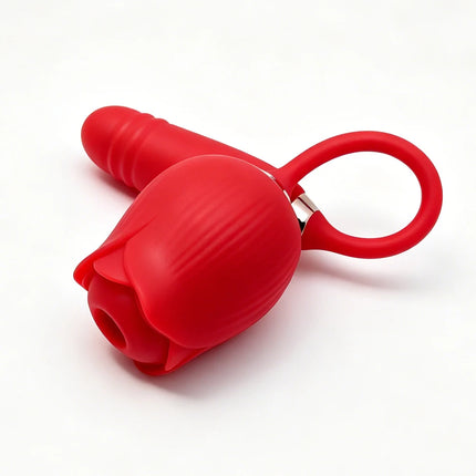 Silicone Sucking Thrusting Dildo Vibrator for Women Nipple Clit Stimulator Vibrating Egg Tongue Licking Clitoris Sucker Sex Toys