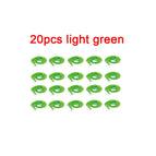 20pcs light green
